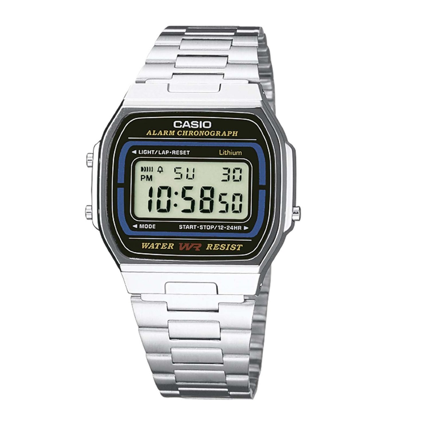 Casio A164WA-1 Gents digital watch